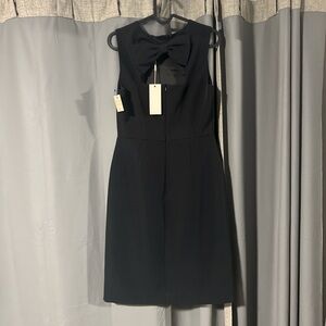 Rachel Parcell Elegant Black Mini Dress with Bow